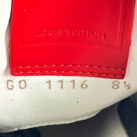 Louis Vuitton Fastlane Sneaker Red Black Luxury Designer Shoes Men\'s Size 8.5 main image 10